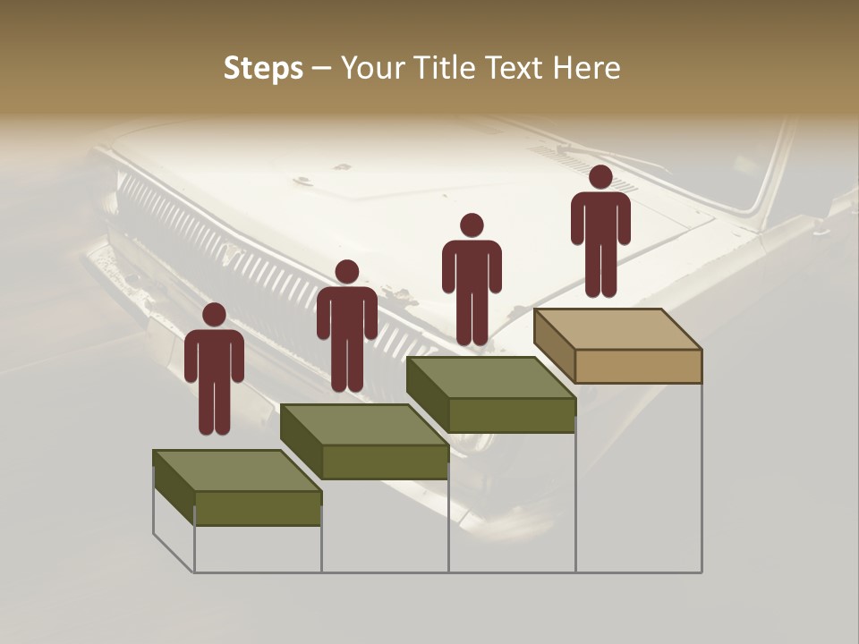Road City Car PowerPoint Template