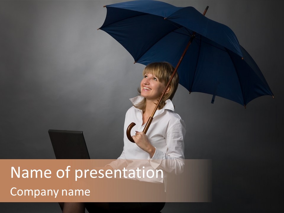 One Cheerful Business PowerPoint Template