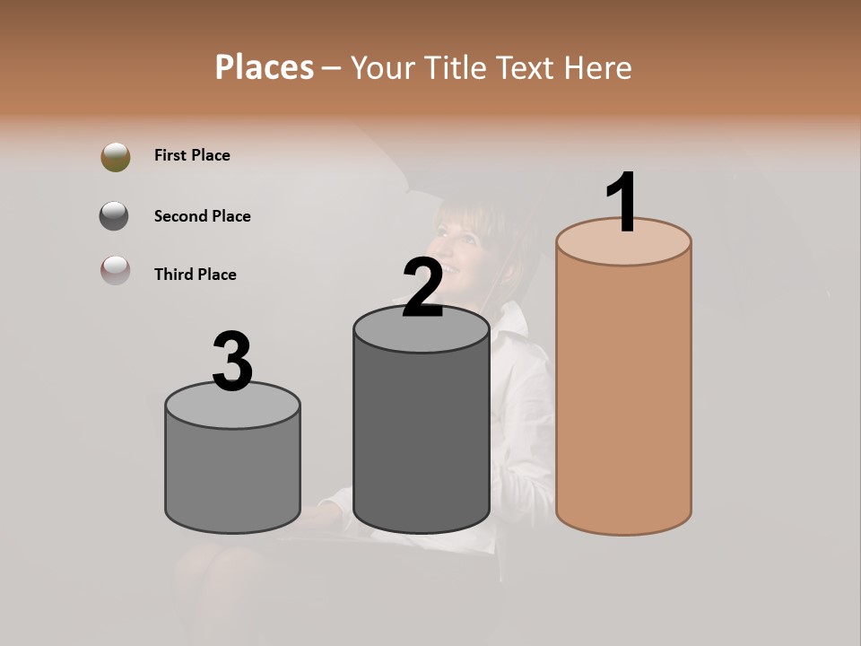 One Cheerful Business PowerPoint Template