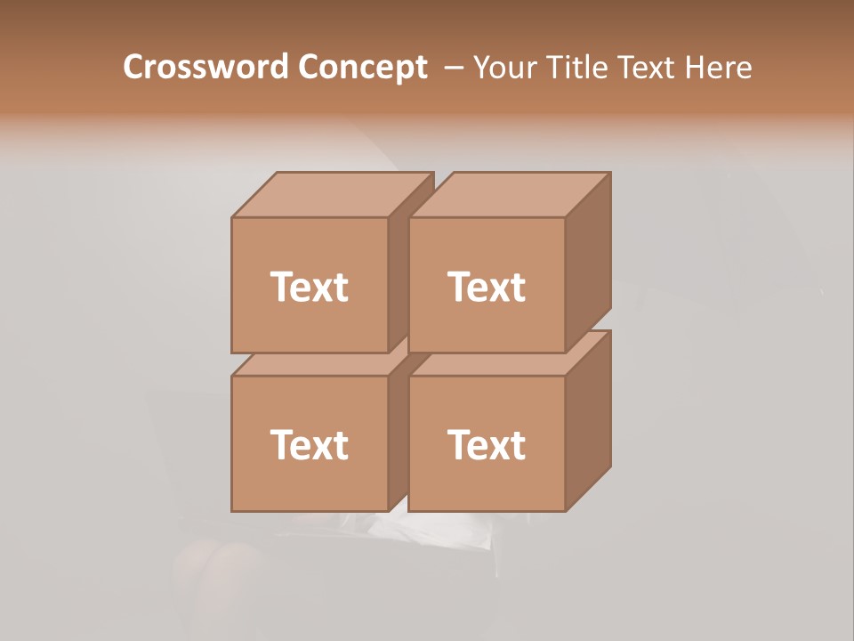 One Cheerful Business PowerPoint Template