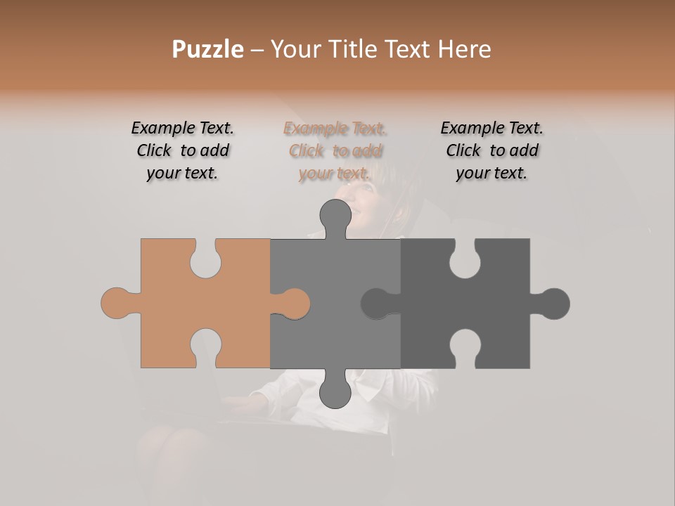 One Cheerful Business PowerPoint Template