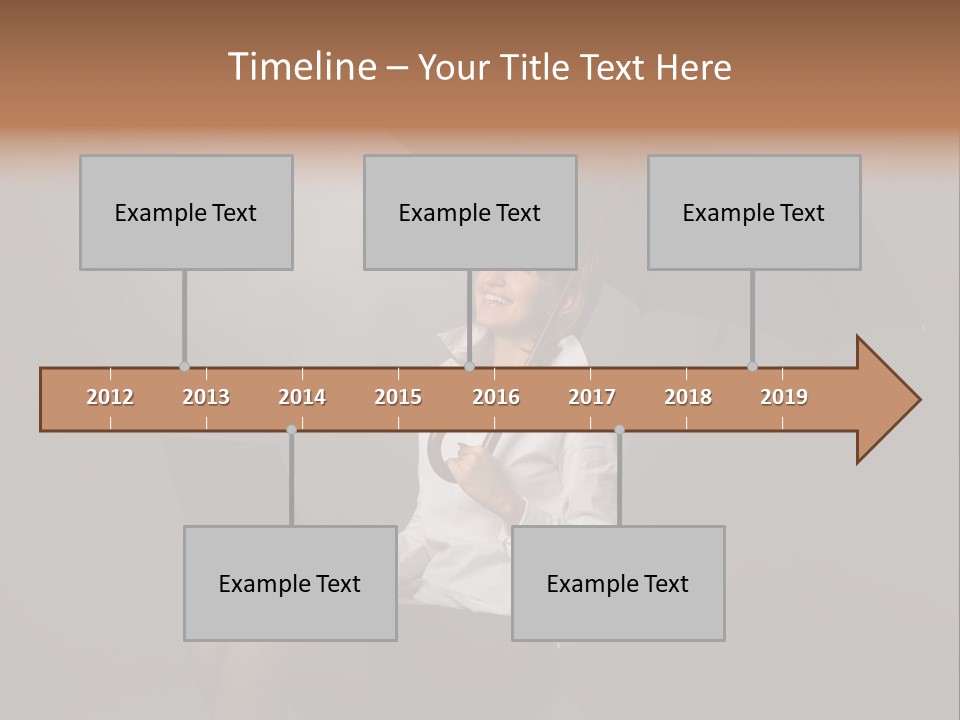 One Cheerful Business PowerPoint Template