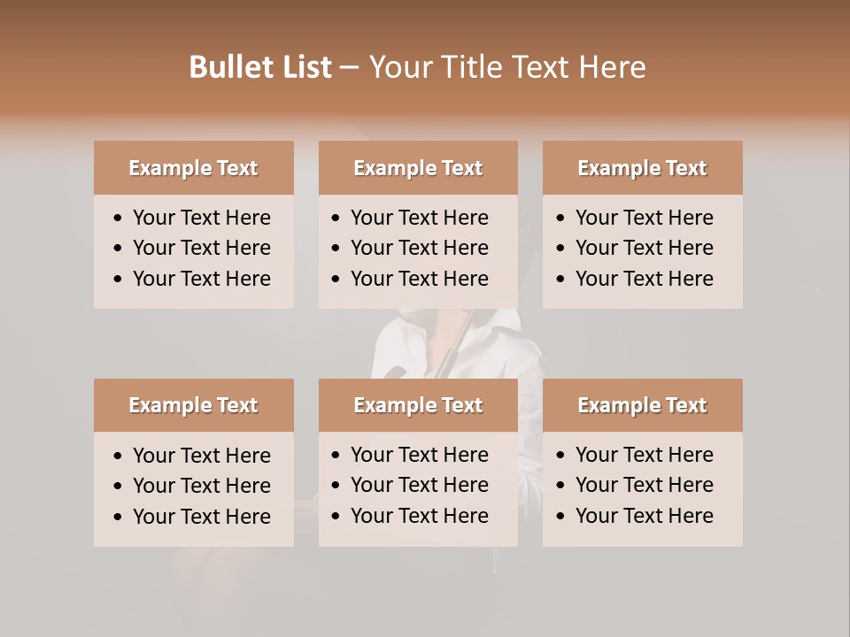 One Cheerful Business PowerPoint Template