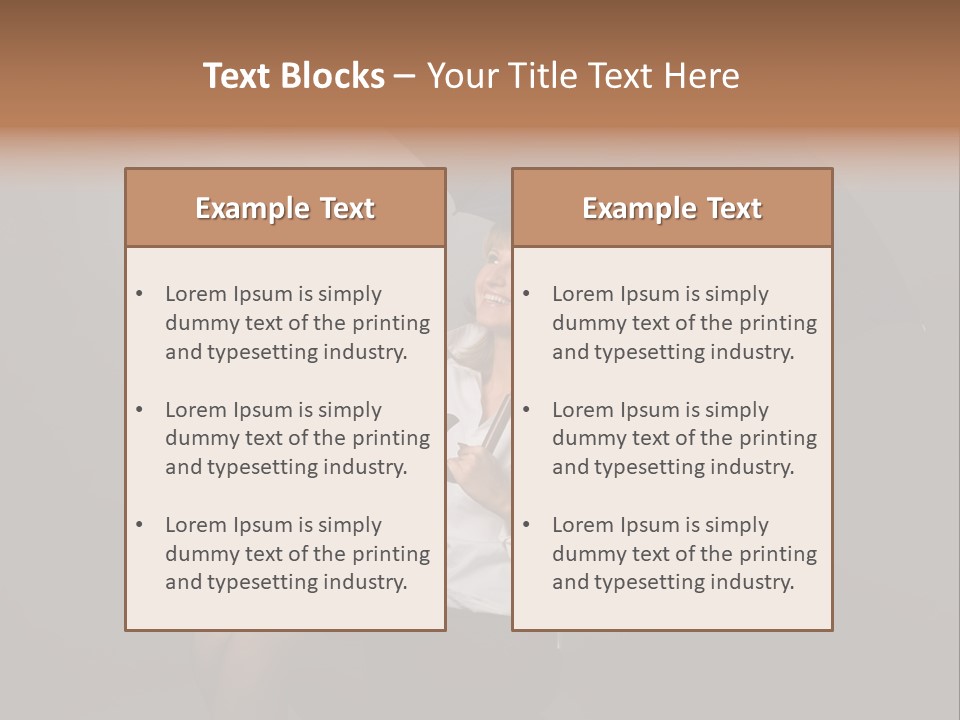 One Cheerful Business PowerPoint Template