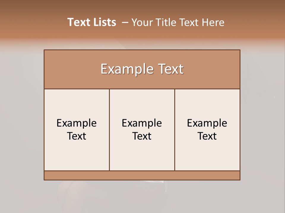 One Cheerful Business PowerPoint Template