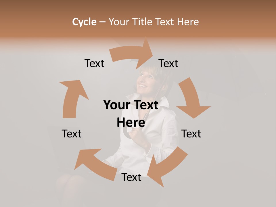 One Cheerful Business PowerPoint Template