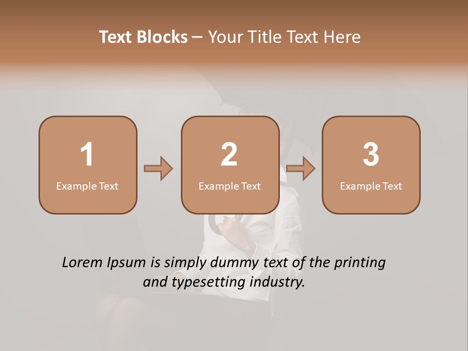 One Cheerful Business PowerPoint Template