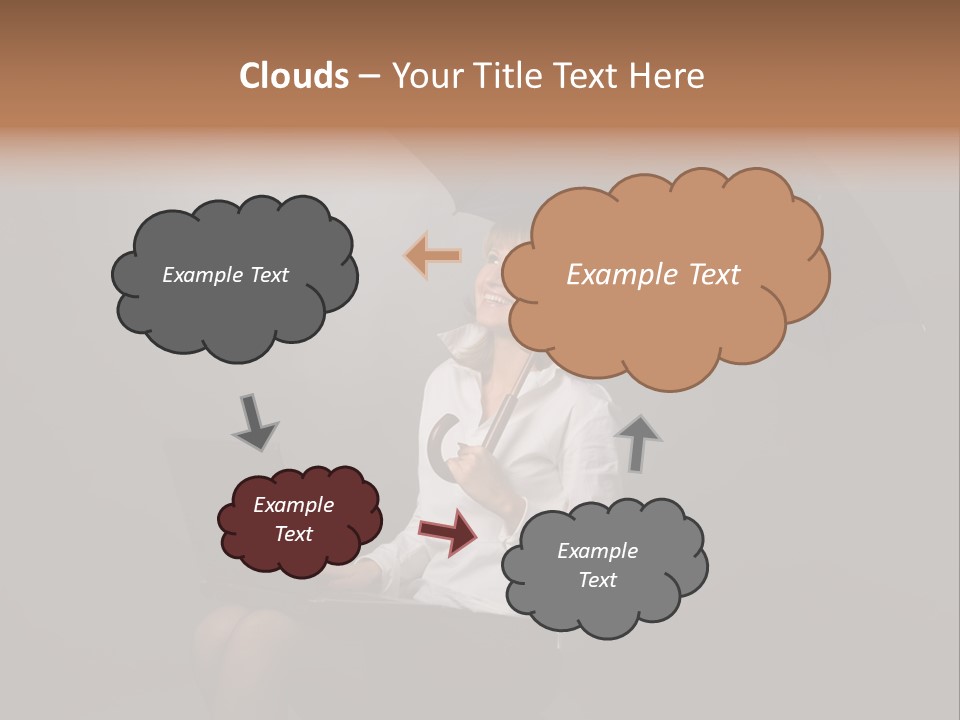 One Cheerful Business PowerPoint Template