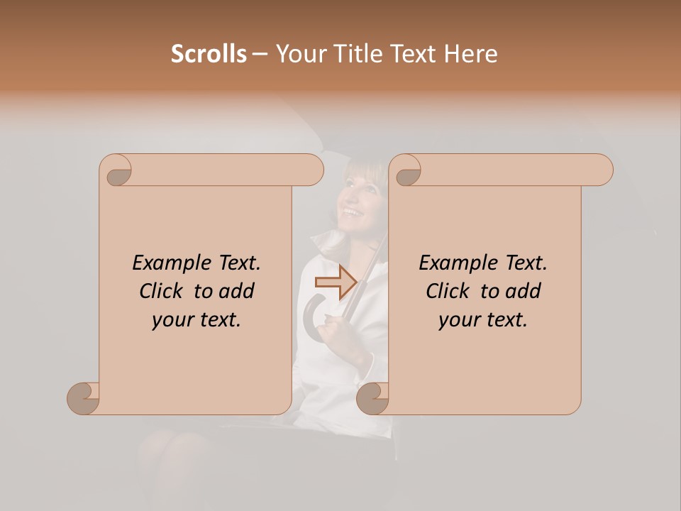 One Cheerful Business PowerPoint Template