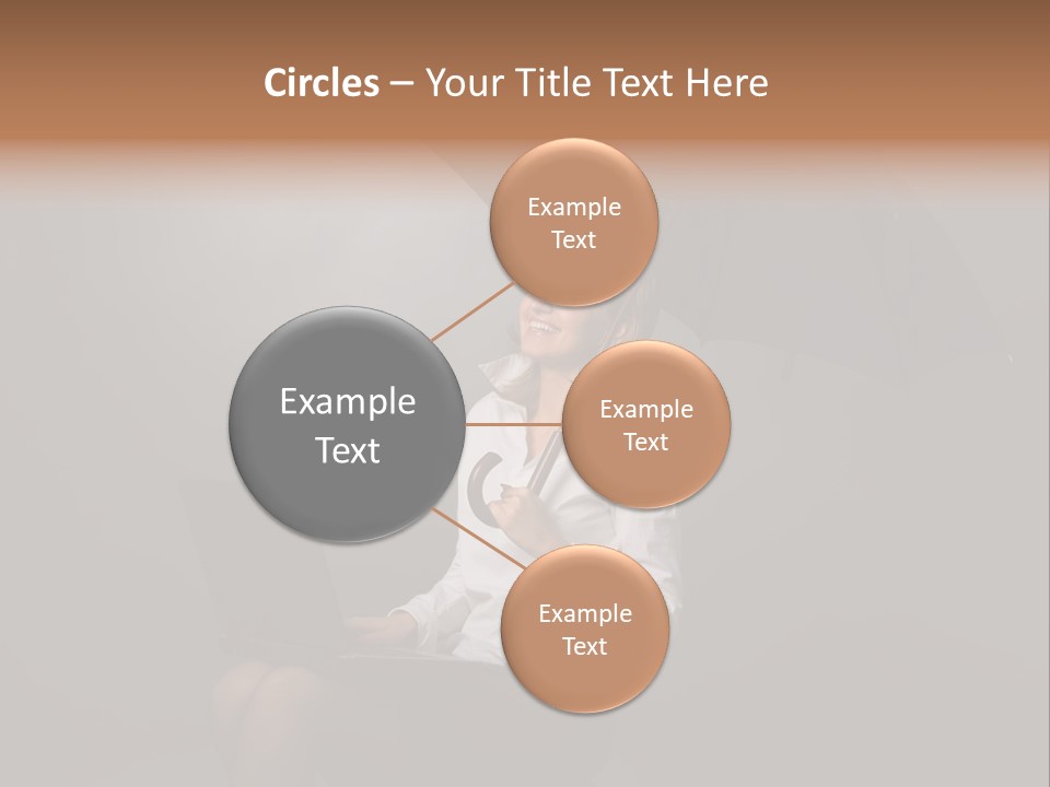 One Cheerful Business PowerPoint Template