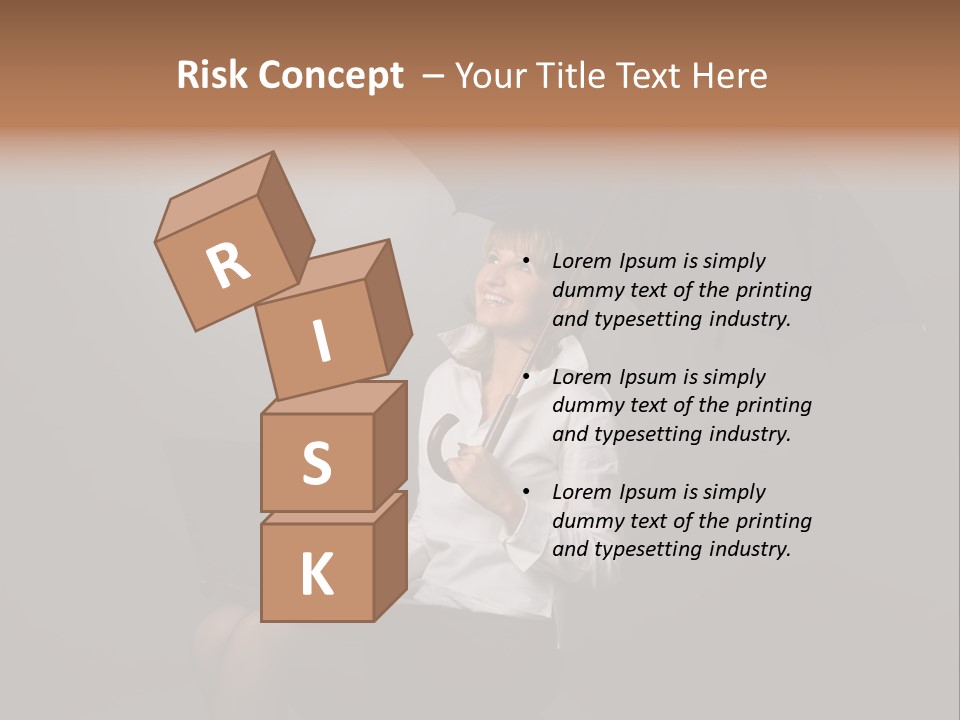 One Cheerful Business PowerPoint Template