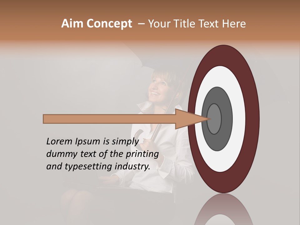 One Cheerful Business PowerPoint Template