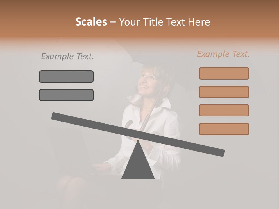 One Cheerful Business PowerPoint Template