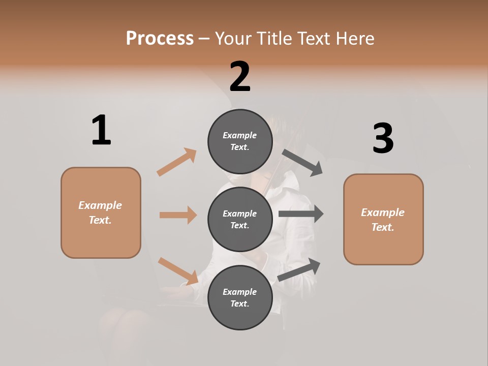 One Cheerful Business PowerPoint Template