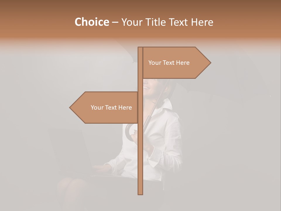 One Cheerful Business PowerPoint Template