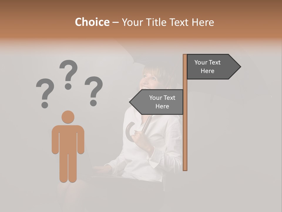 One Cheerful Business PowerPoint Template