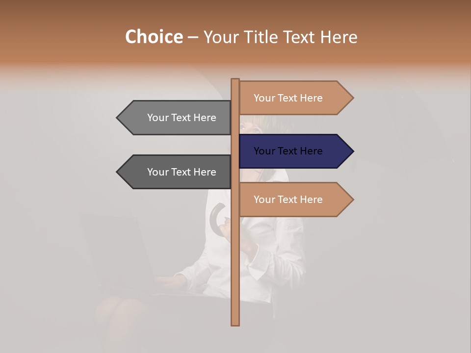 One Cheerful Business PowerPoint Template