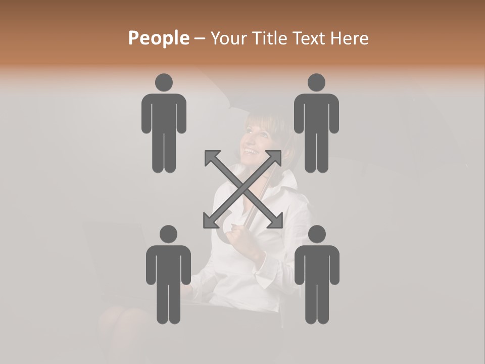 One Cheerful Business PowerPoint Template