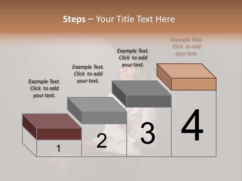 One Cheerful Business PowerPoint Template