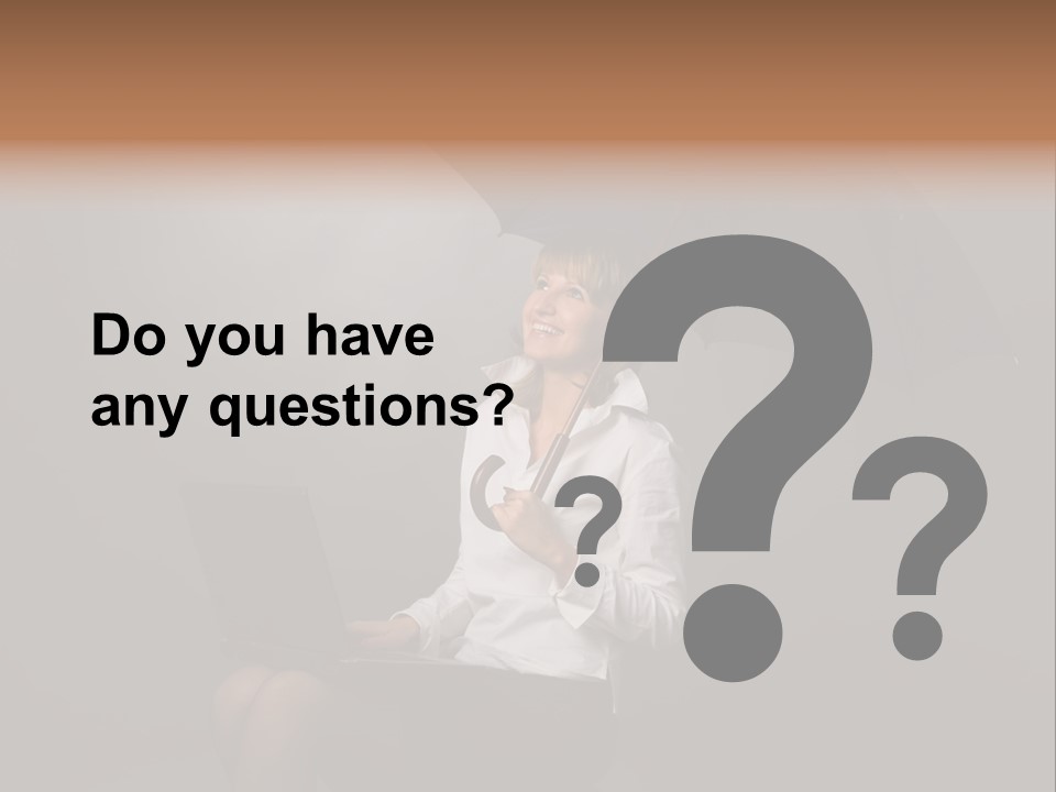 One Cheerful Business PowerPoint Template