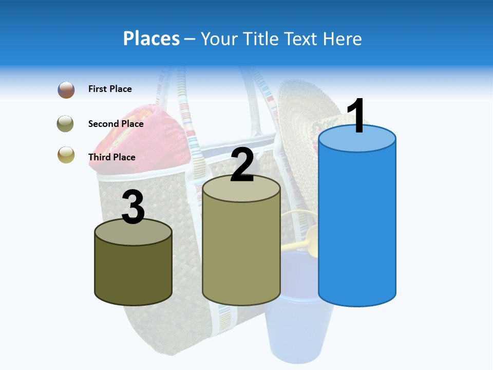 Sea Beach Sand Pail PowerPoint Template