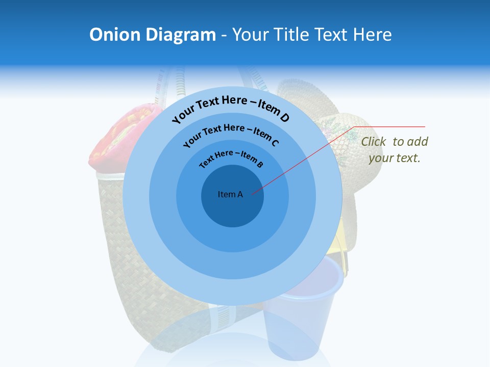 Sea Beach Sand Pail PowerPoint Template