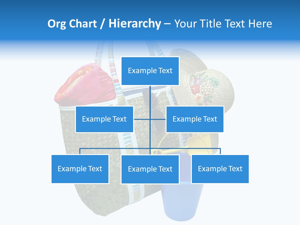 Sea Beach Sand Pail PowerPoint Template
