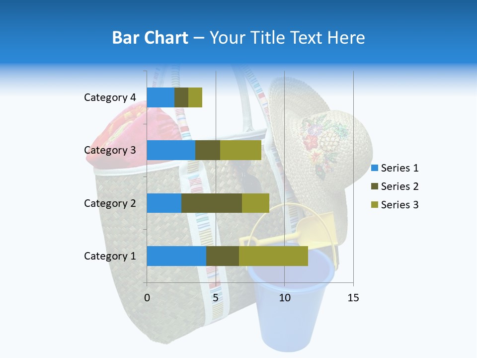 Sea Beach Sand Pail PowerPoint Template