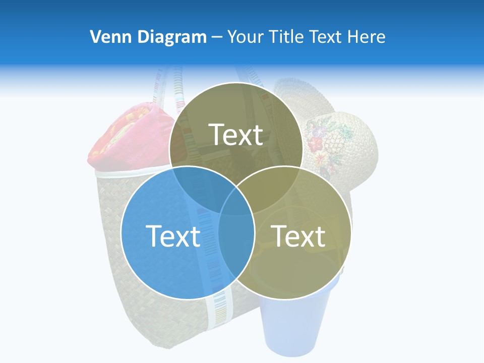 Sea Beach Sand Pail PowerPoint Template