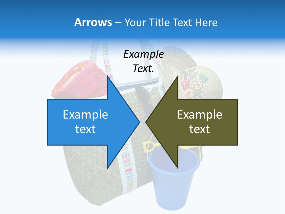 Sea Beach Sand Pail PowerPoint Template