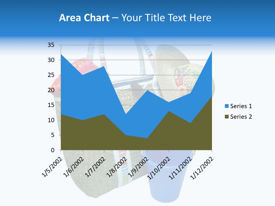 Sea Beach Sand Pail PowerPoint Template