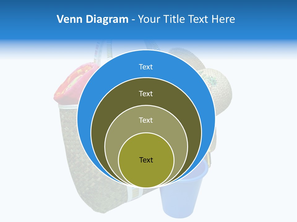 Sea Beach Sand Pail PowerPoint Template