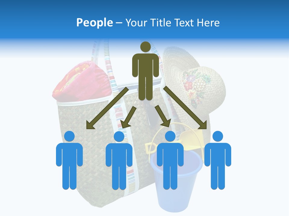 Sea Beach Sand Pail PowerPoint Template