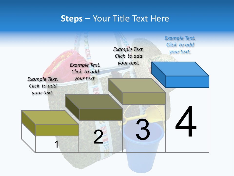 Sea Beach Sand Pail PowerPoint Template