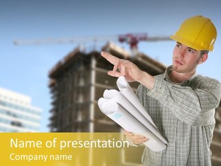 Industrial Point Build PowerPoint Template