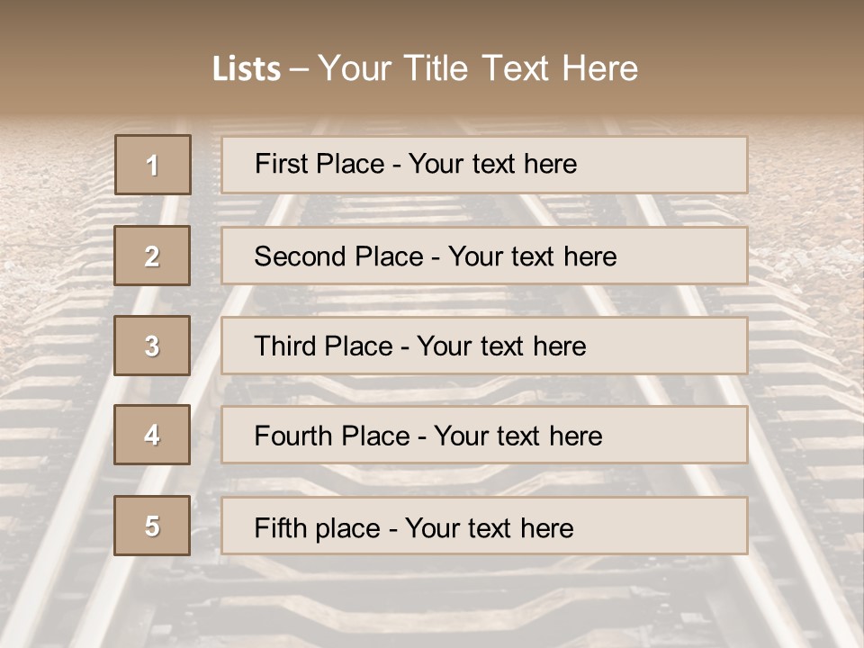 Resilience Gauge Ballast PowerPoint Template