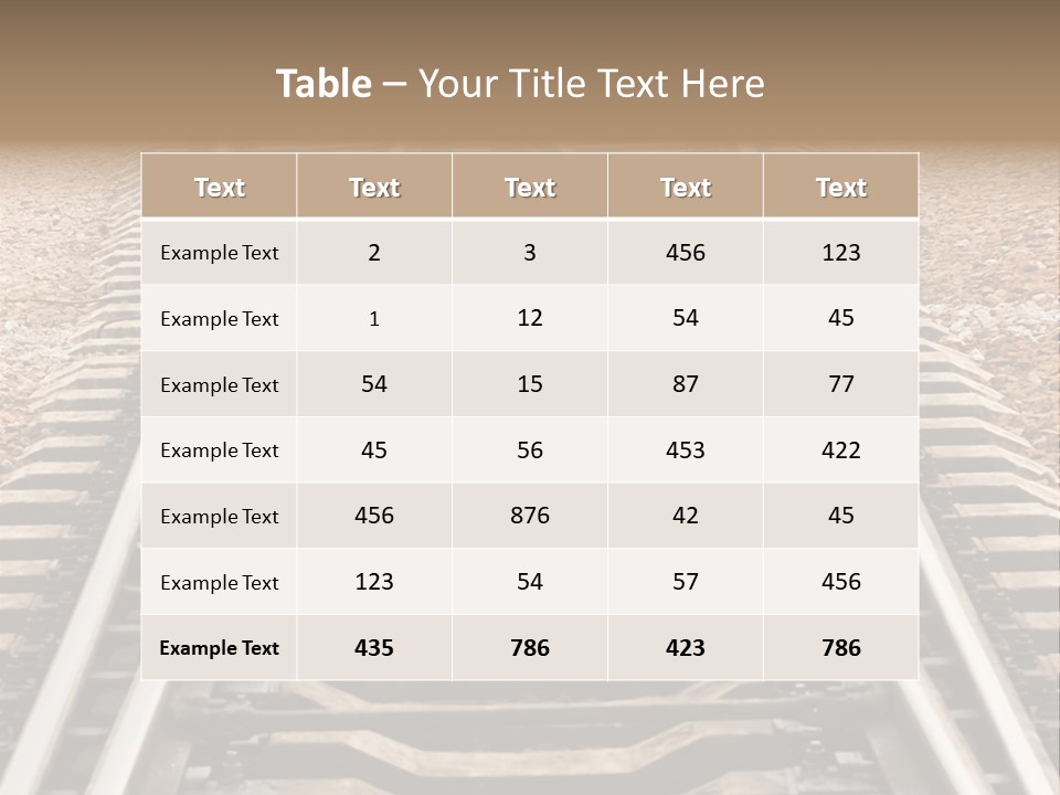Resilience Gauge Ballast PowerPoint Template