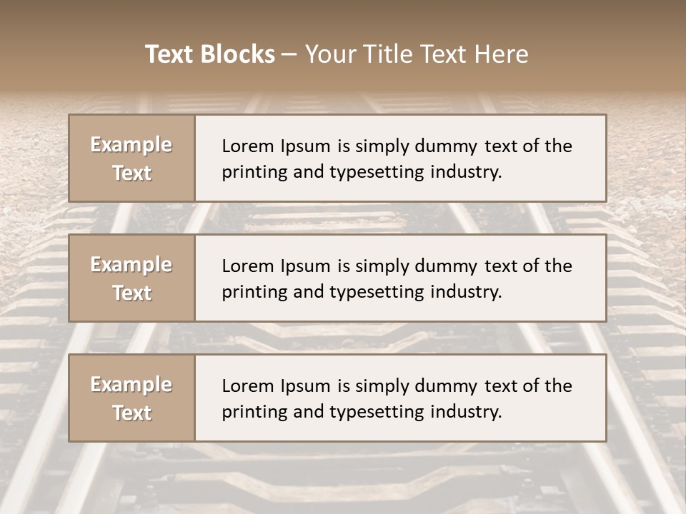 Resilience Gauge Ballast PowerPoint Template