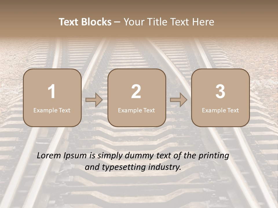 Resilience Gauge Ballast PowerPoint Template