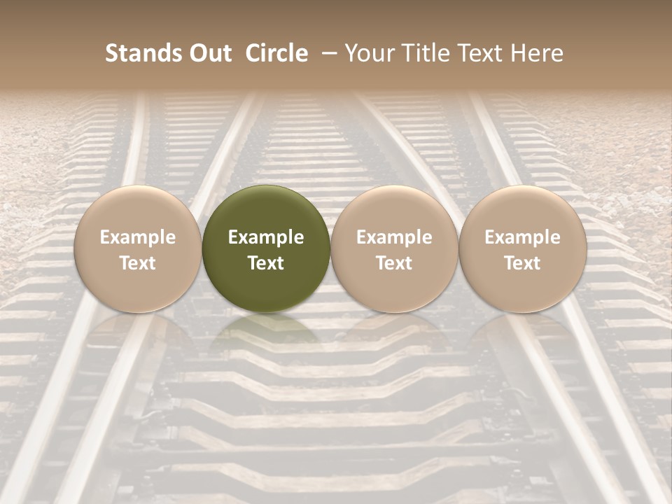 Resilience Gauge Ballast PowerPoint Template