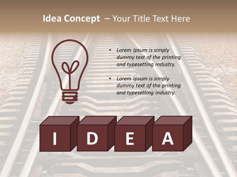 Resilience Gauge Ballast PowerPoint Template