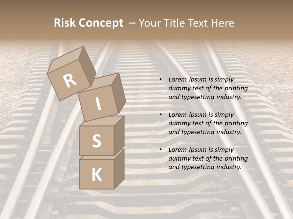 Resilience Gauge Ballast PowerPoint Template