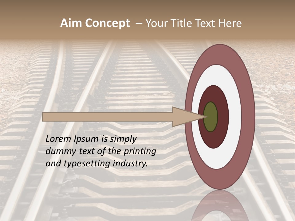 Resilience Gauge Ballast PowerPoint Template