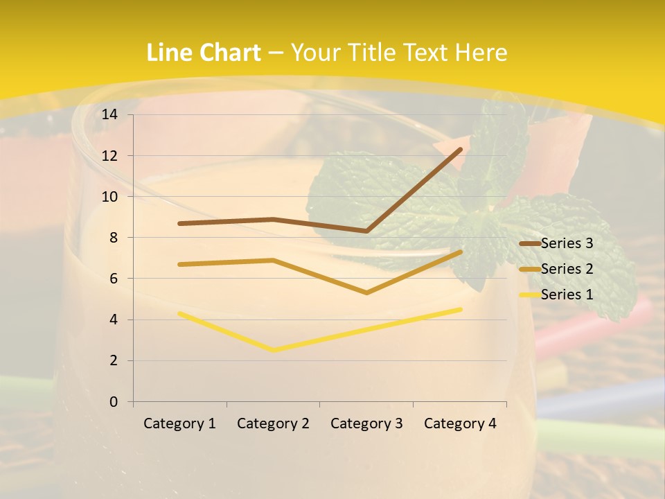 Food Juice Garnish PowerPoint Template