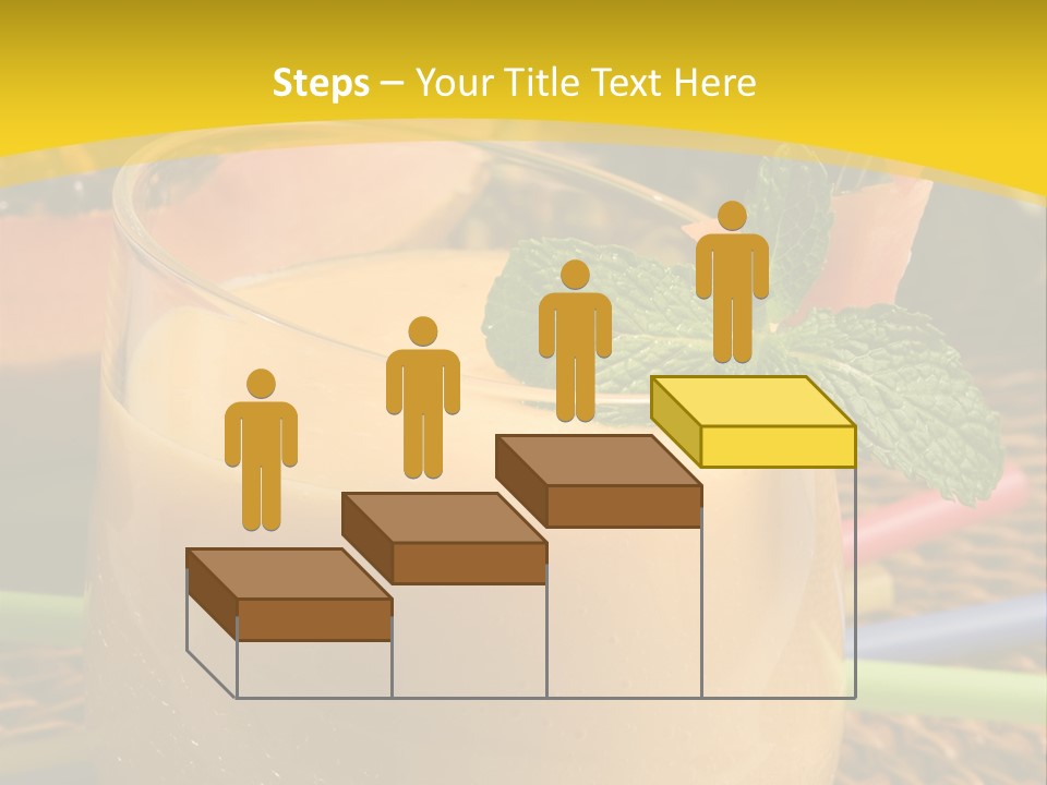 Food Juice Garnish PowerPoint Template