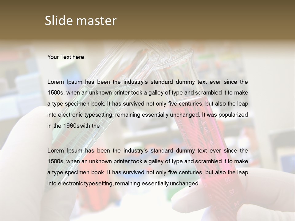 Science Research Scientific PowerPoint Template