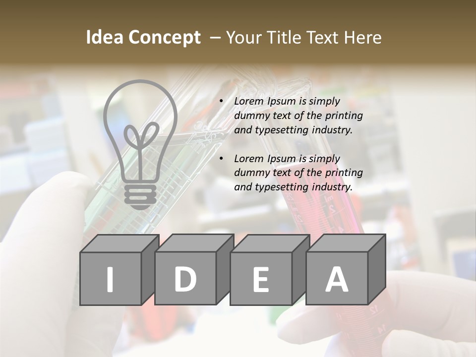 Science Research Scientific PowerPoint Template