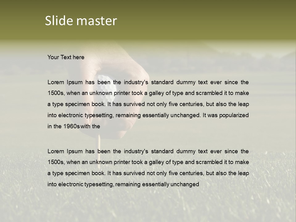 Weekend Clouds Eagle PowerPoint Template