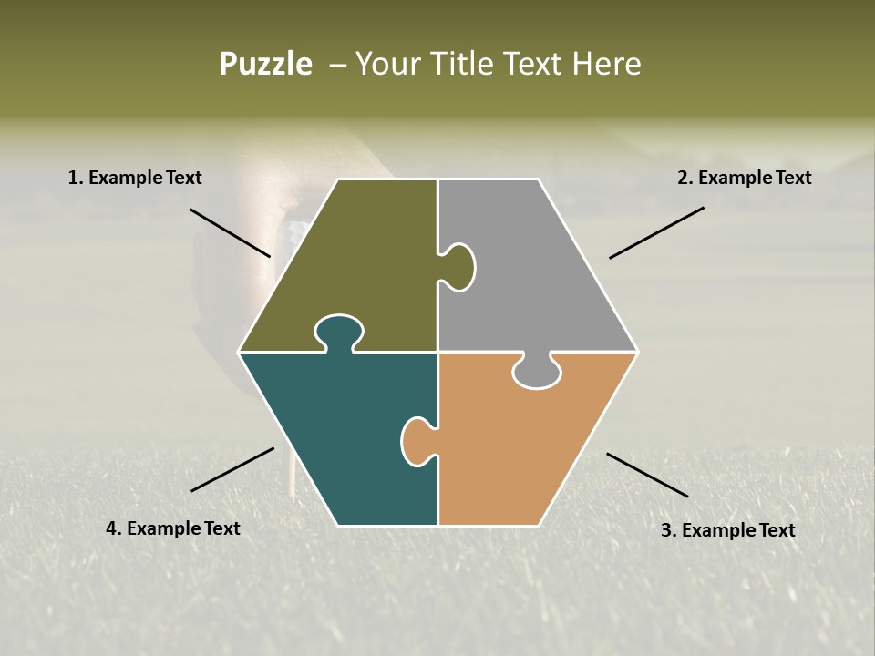Weekend Clouds Eagle PowerPoint Template