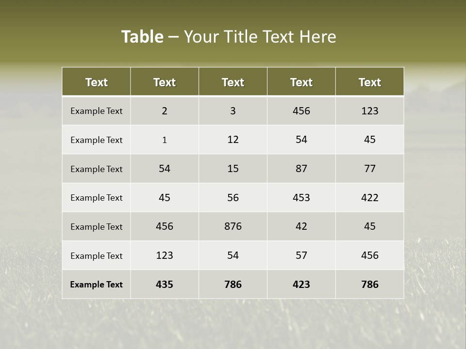 Weekend Clouds Eagle PowerPoint Template